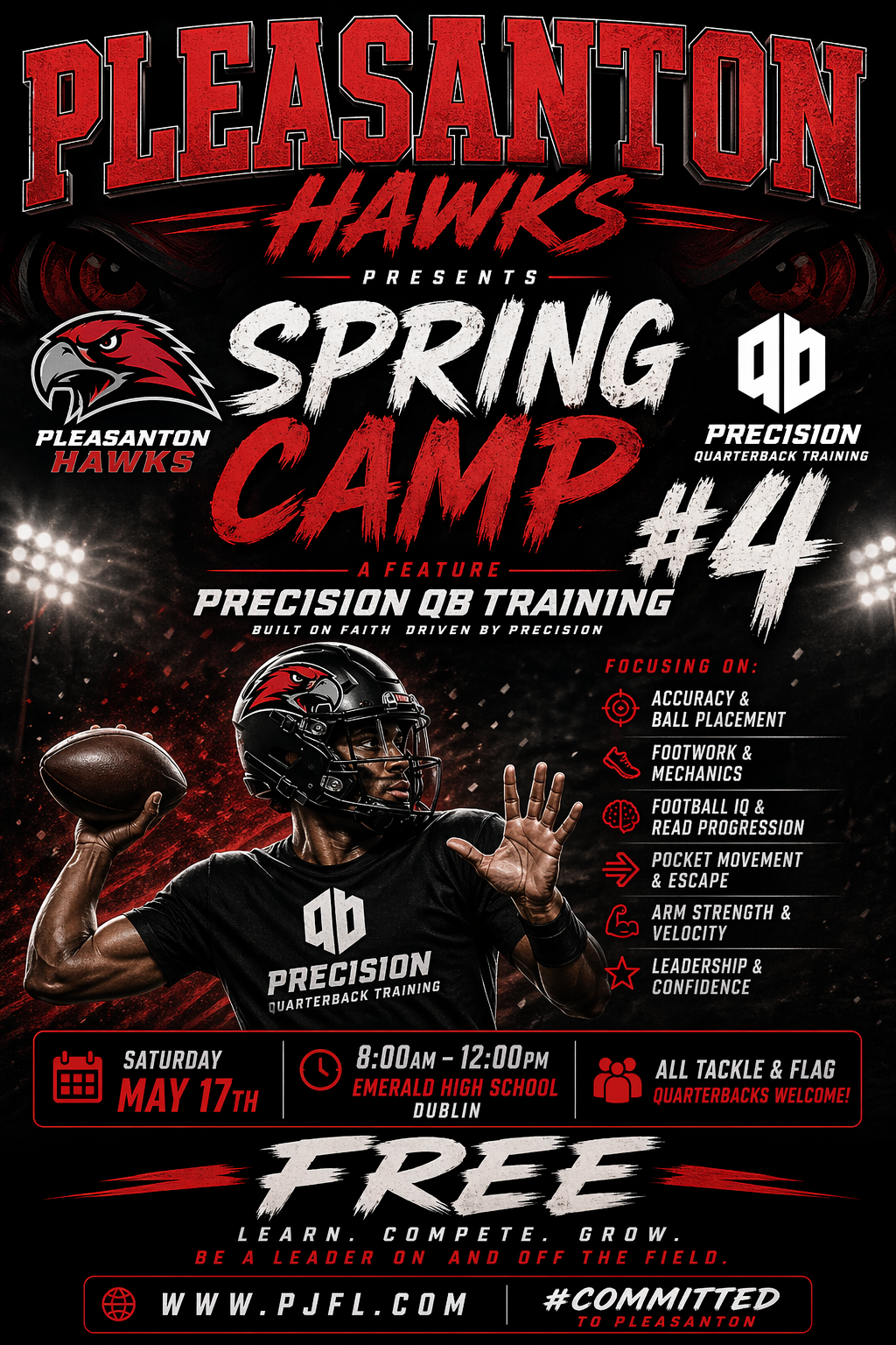 PJFL Spring Football Camp