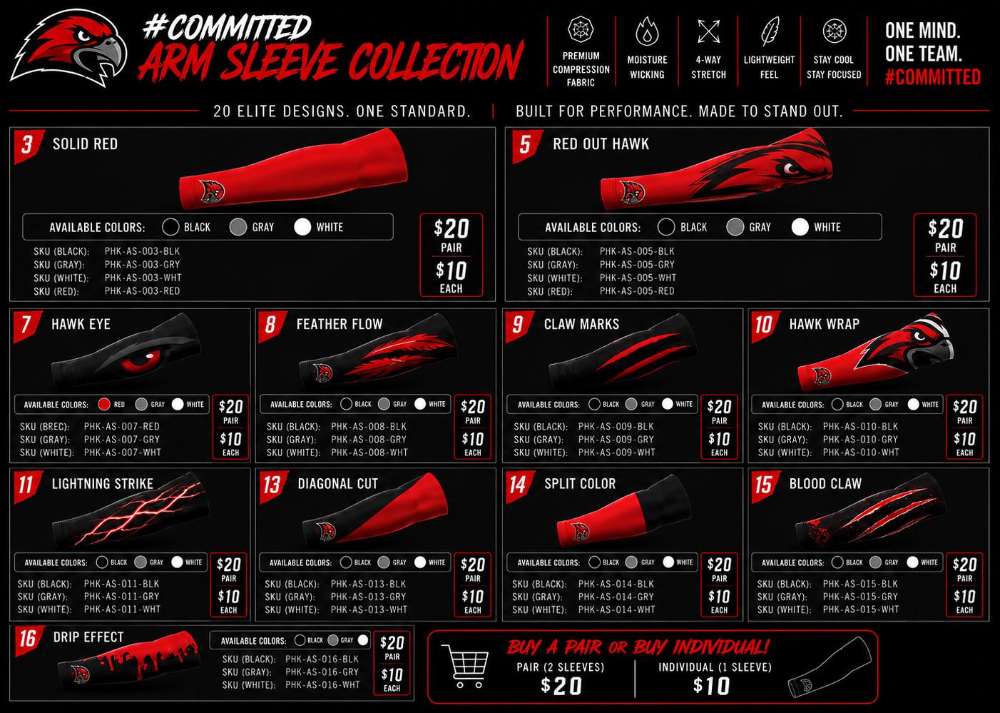 Arm Sleeve Collection Arm Sleeve Collection